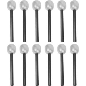 Toyvian Accessoire De Costume De Micro 12 Pièces Jouet De Microphone À Paillettes Faux Modèle De Microphone Décoratif Karaoké Semblant Jouer Jouet Accessoire De Costume Pour Cadeau De