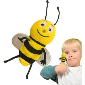 Marionnettes Animales – Marionnettes À Doigt Papillon | Marionnette À Doigt En Peluche Papillon Pour Tout-Petits, Jouet Mignon Pour Spectacle(Bee)