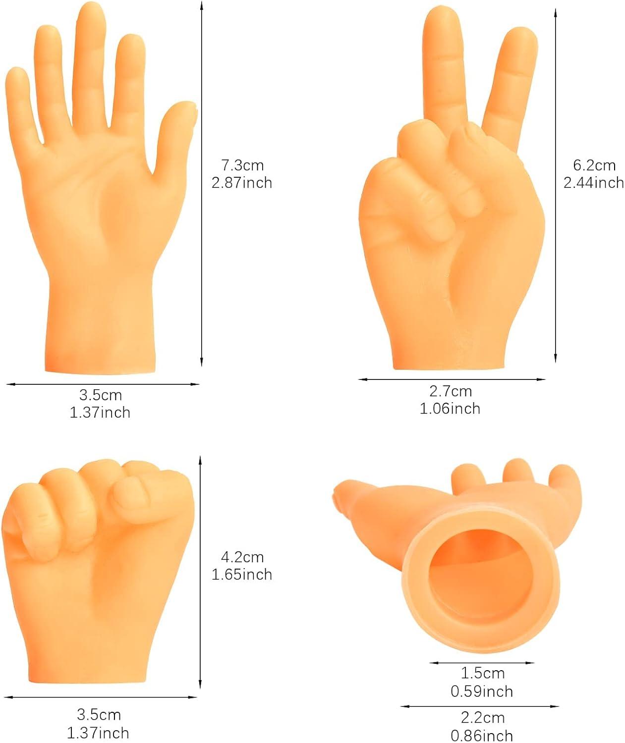 imageFinger Marionnettes Chat Drle Marionnettes Doigts Lot de 6 Halloween Cadeau Jouets pour Le Spectacle De Marionnettes Gag Prsent Fte Et Jeu Mini Accessoires6 PCS