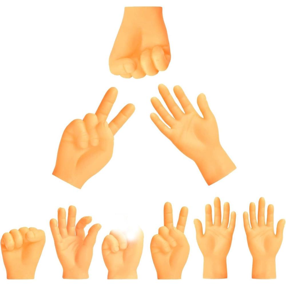imageFinger Marionnettes Chat Drle Marionnettes Doigts Lot de 6 Halloween Cadeau Jouets pour Le Spectacle De Marionnettes Gag Prsent Fte Et Jeu Mini Accessoires6 PCS