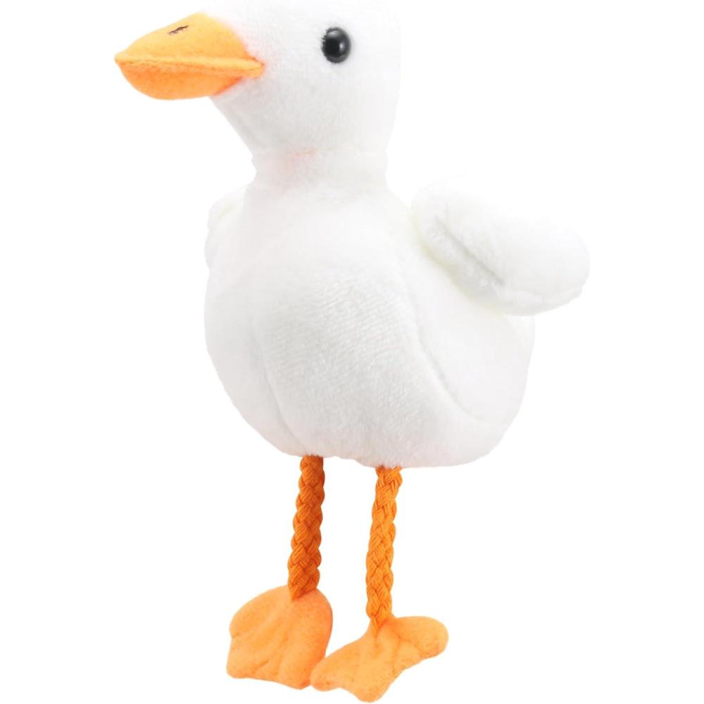 imageThe Puppet Company Canard Marionnette Doigts Blanc