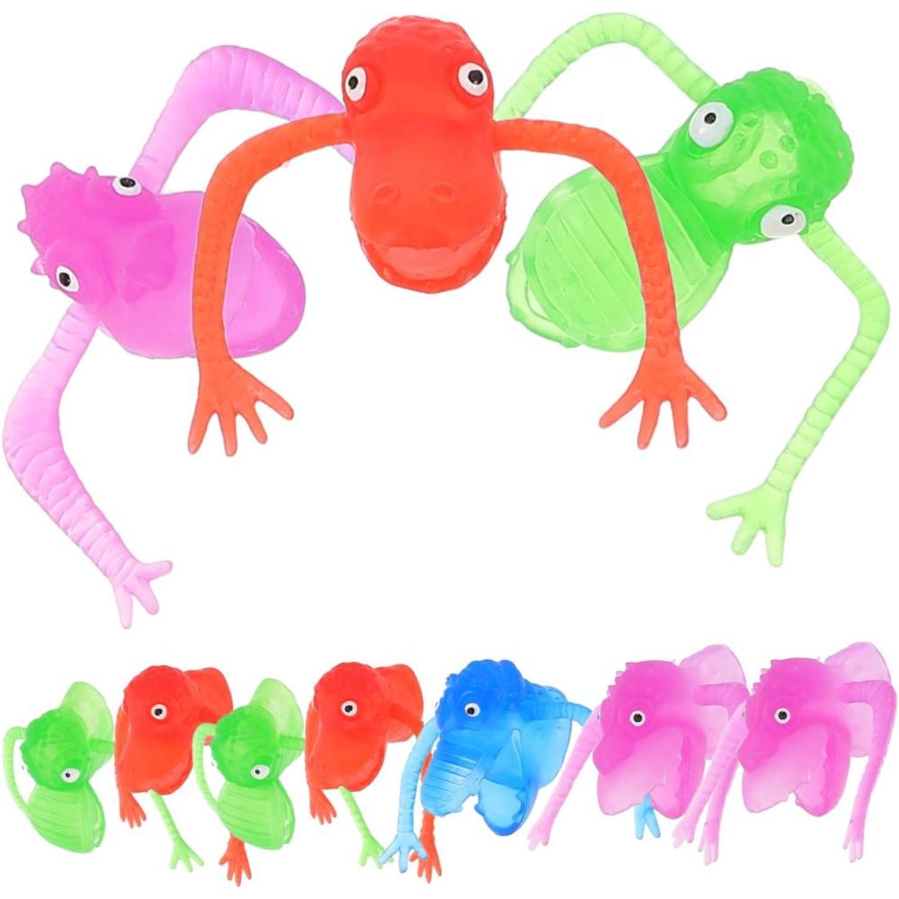 imageVaguelly Lot de 10 Marionnettes Doigts Monstres Amusants pour Garon et Filles Jouets de Fte ducatifs Accessoires pour Spectacles et Activits Ludiques