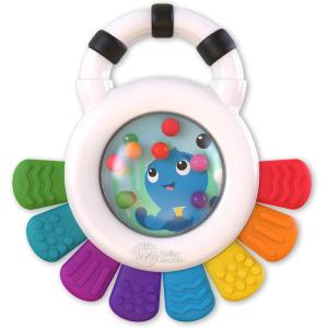 Baby Einstein Hochet et Anneau de Dentition Opus le Poulpe, sans BPA, Encourage la Vue, l&rsquo;Ouïe et le Toucher, à Partir de 3 Mois, Multicolore, 1 Unité(Be Outstanding Opus)