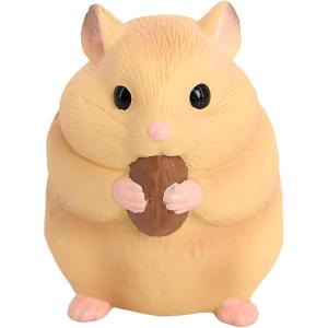 Générique Figurines Miniatures d&rsquo;animaux – Décor De Bureau Petites Figurines d&rsquo;animaux | Jouets Éducatifs Panda Hamster Serpent pour, Décoration et Apprentissage Préscolaire avec Paysage(Hamster)