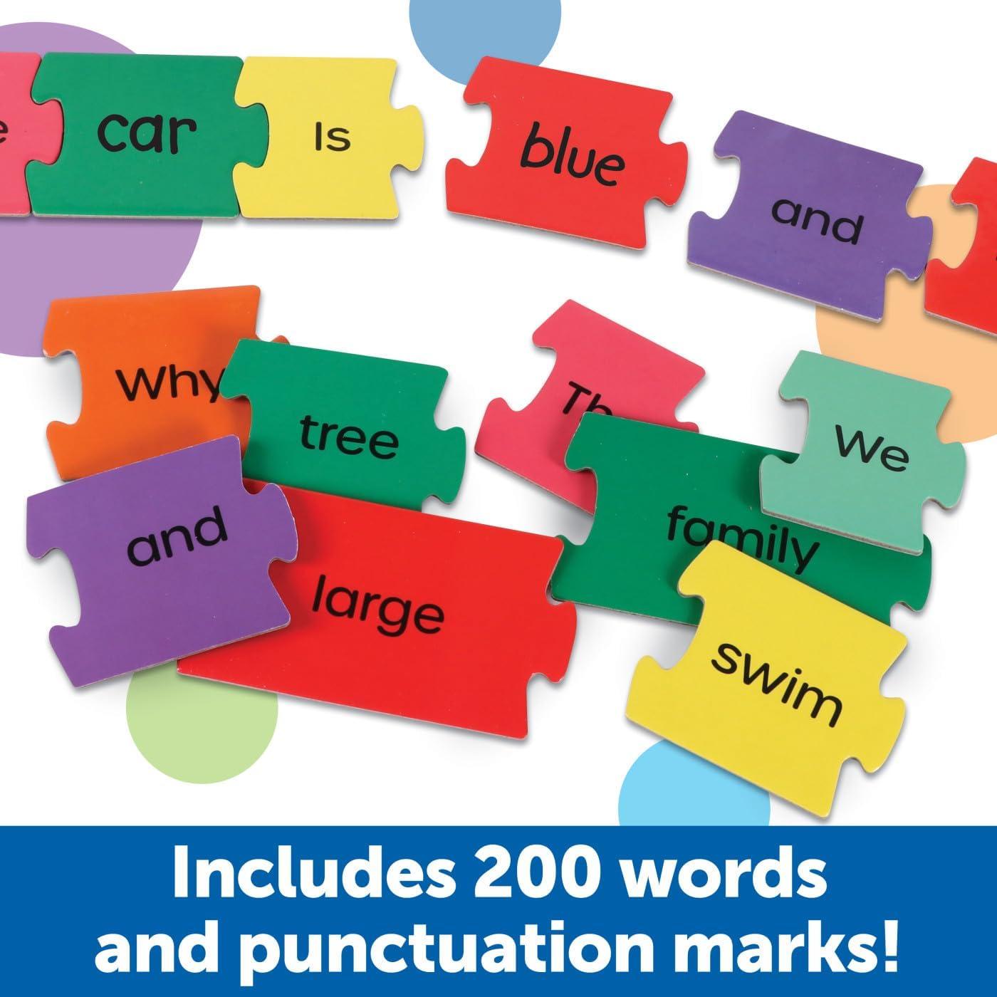 imageLearning Resources Puzzles de Phrases Skill Builders de Mots Lettres comptences du langage comptences de Phrases Jouets dApprentissage prscolaire Jouets ducatifs dApprentissage 5