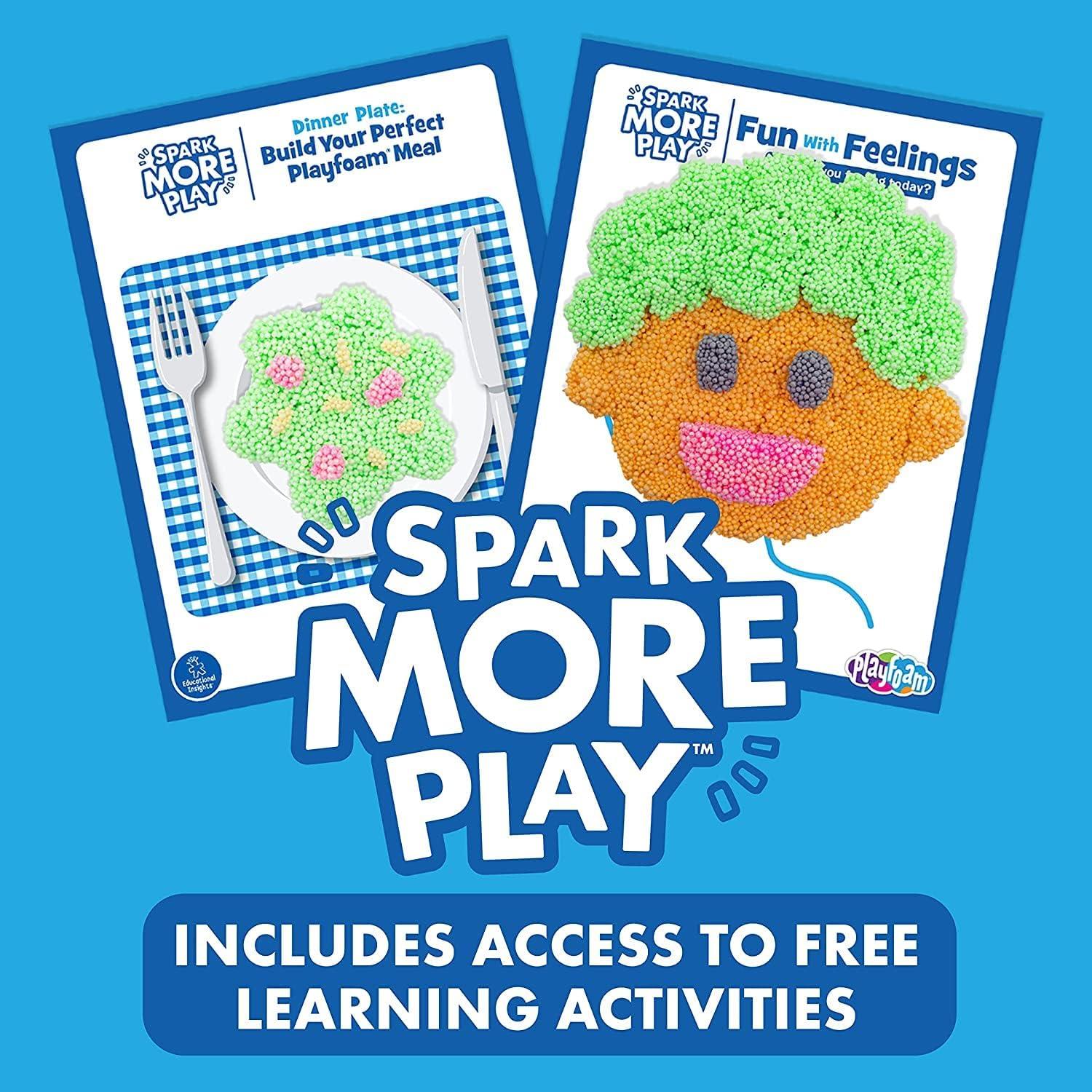 imageLearning Resources Activit de prparation prscolaire dapprentissage des formes et des sons des lettres Playfoam partir de 3 ans