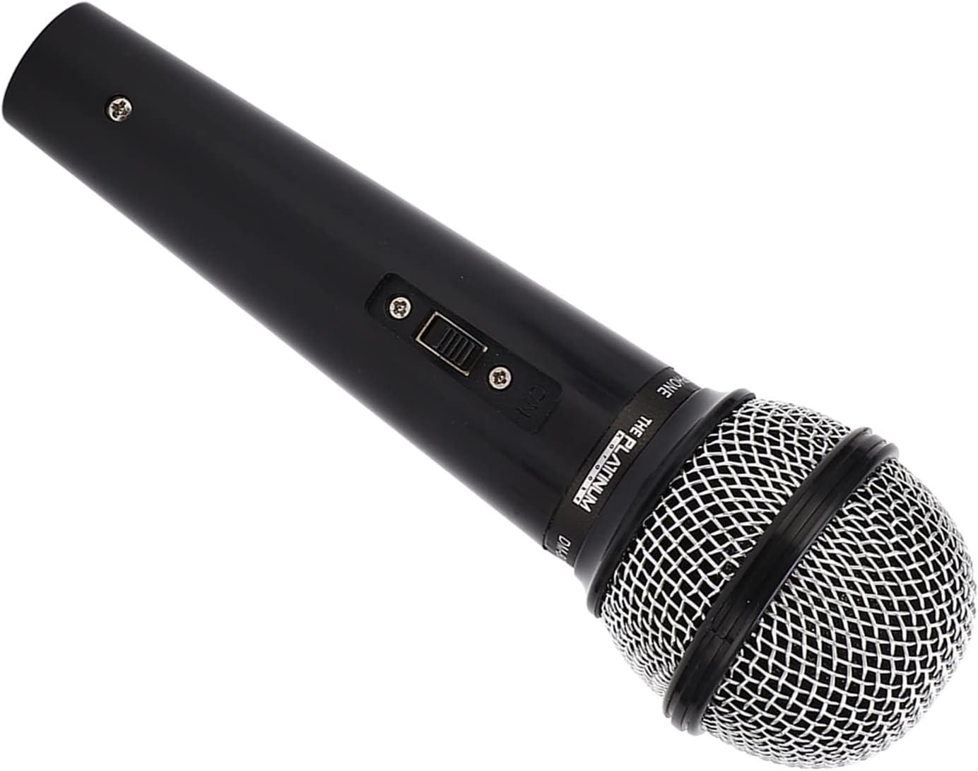 imageJouet de Microphone Forme Confortable Bords Polis Compact pour Les Activits de Vacances Ftes danniversaire Facile Entre Amis T Jouet de MicrophoneJouet de Microphone pour