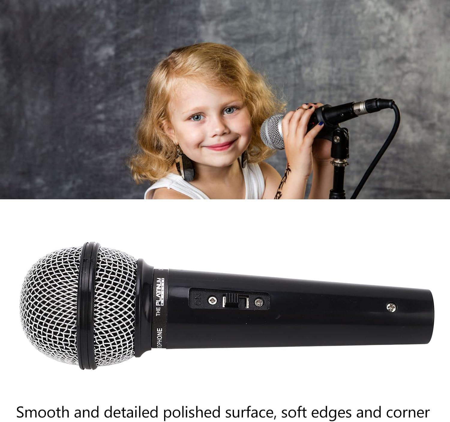 imageJouet de Microphone Forme Confortable Bords Polis Compact pour Les Activits de Vacances Ftes danniversaire Facile Entre Amis T Jouet de MicrophoneJouet de Microphone pour