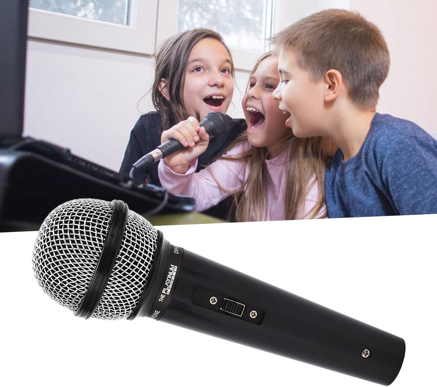 imageJouet de Microphone Forme Confortable Bords Polis Compact pour Les Activits de Vacances Ftes danniversaire Facile Entre Amis T Jouet de MicrophoneJouet de Microphone pour