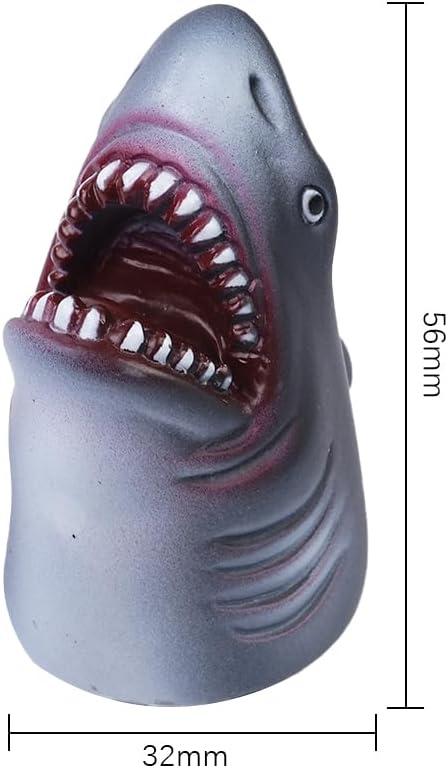 image:imageLot de 5 marionnettes Doigts en Forme de Requin Accessoires pour Doigts Animaux Marins