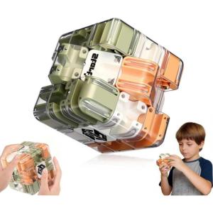 3D Labyrinthe Puzzle Cube,Grand Labyrinthe 3D Maze Cube,Bille Roulante Casse-tête,Focus Et Formation en Logique,pour Enfants et Adultes,Famille&Amis