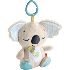 Fisher-Price Ma Loutre Câlins Bonne Nuit Peluche | Peluche Veilleuse Bébé Musicale et Lumineuse | Veilleuse Doudou Bruit Blanc Bébé | Cadeau Naissance Fille et Garçon Nouveau né, FXC66(Koala en Vadrouille)