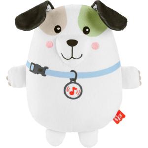 Fisher-Price Ma Loutre Câlins Bonne Nuit Peluche | Peluche Veilleuse Bébé Musicale et Lumineuse | Veilleuse Doudou Bruit Blanc Bébé | Cadeau Naissance Fille et Garçon Nouveau né, FXC66(Chiot)