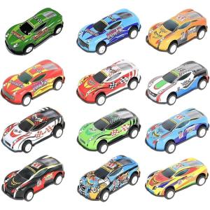 12 Pièces Voiture Enfant De Rallye, 6.8Cm Petites Voitures en Alliage Stunt, Jouets Éducatifs Pour Tout-Petits, Garçons Et Filles