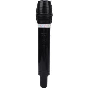 Annadue Jouet de Microphone pour Enfants, Faux Accessoire de Microphone en Plastique pour Halloween, Noël, Cosplay, Musique, Cadeaux de Fête d&rsquo;anniversaire (Black)(BLACK)