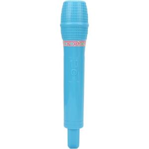 Annadue Jouet de Microphone pour Enfants, Faux Accessoire de Microphone en Plastique pour Halloween, Noël, Cosplay, Musique, Cadeaux de Fête d&rsquo;anniversaire (Black)(BLUE)