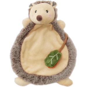 BIECO Peluche Herisson Doudou – Plat Renard – Animaux de la Forêt – Cadeau Naissance Garçon(Braun)