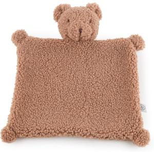 BIECO Peluche Herisson Doudou – Plat Renard – Animaux de la Forêt – Cadeau Naissance Garçon(Ours Mika)