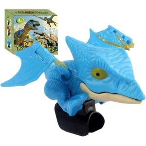Marionnettes À Doigts Dinosaures | Figurines Réalistes pour Doigts | Jouet Dinosaure pour Tout-Petits – pour Jeu Sensoriel, Cadeaux De Saint-Valentin, Remplissage De Chaussettes, Fêtes(Ptérosaure)