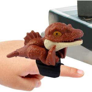 Marionnettes À Doigts Dinosaures | Figurines Réalistes pour Doigts | Jouet Dinosaure pour Tout-Petits – pour Jeu Sensoriel, Cadeaux De Saint-Valentin, Remplissage De Chaussettes, Fêtes(Stégosaure)