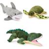 Crocodile + Tortue + Requin