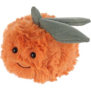 Apricot Lamb – Fresh Orange –Orange Frais Fruits Jouet en Peluche pour Filles, garçons et bébés – Peluche Moelleuse pour Jouer, Collectionner et câliner – Doudou Confortable