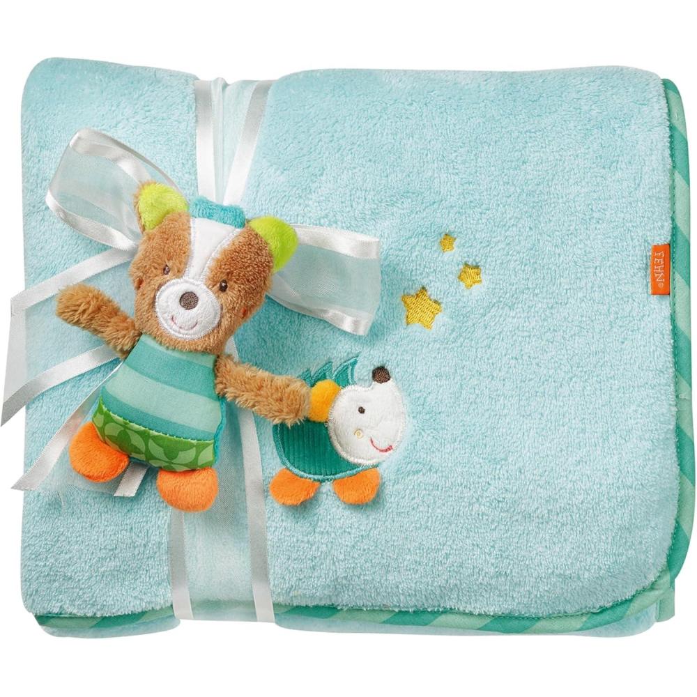 image:imageFehn Couverture Douillette avec Paresseux pour Bbs et ToutPetits ds 0 Mois Tapis dveil Doudou ou Plaid pour Les Clins la Maison et en DplacementRenard