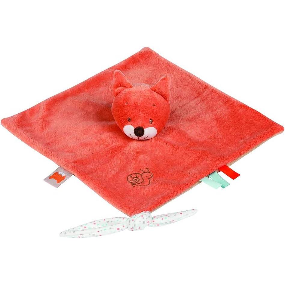 image:imageNATTOU Doudou Plat Loup Attache pour Sucette 27 x 27 cm Tim et Tiloo Beige 498128 Gris1 Unit Lot de 1
