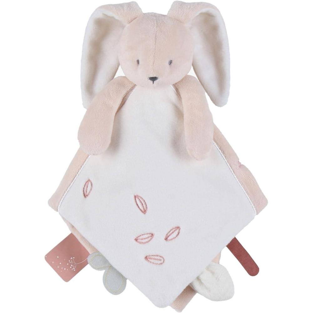 image:imageNOUKIES  Doudou bb et Enfant  Dinosaure Bleu Ops  Eveil et Sommeil  Marionnette  Cadeau de NaissanceLapin Rose Rosie