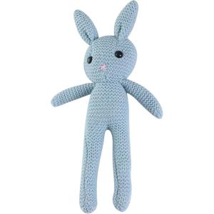 2026 Doudou ami pour jouer, câliner et dormir, fait à la main, tricoté, au crochet, excellent jouet pour bébés et enfants, blanc, 22 cm(Gris)