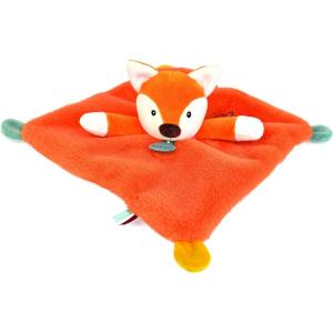 Baby NAT&rsquo; – Doudou Balthazar Le Renard – Peluche Bébé – Doudou Renard Doux et Facile à Attraper – pour Bébé Garçon ou Fille Dès la Naissance – Compagnon Jour et Nuit – Idée Cadeau – BN6019(Doudou – Balthazar le Renard)