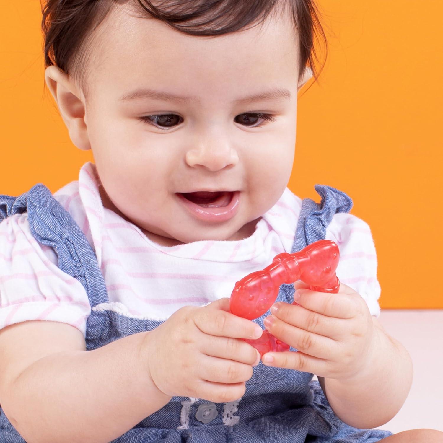 image:imageBright Starts Juicy Chews 3 paquets de jouets de dentition texturs pastque ananas banane sans BPA unisexe 3 mois et plusStay Cool