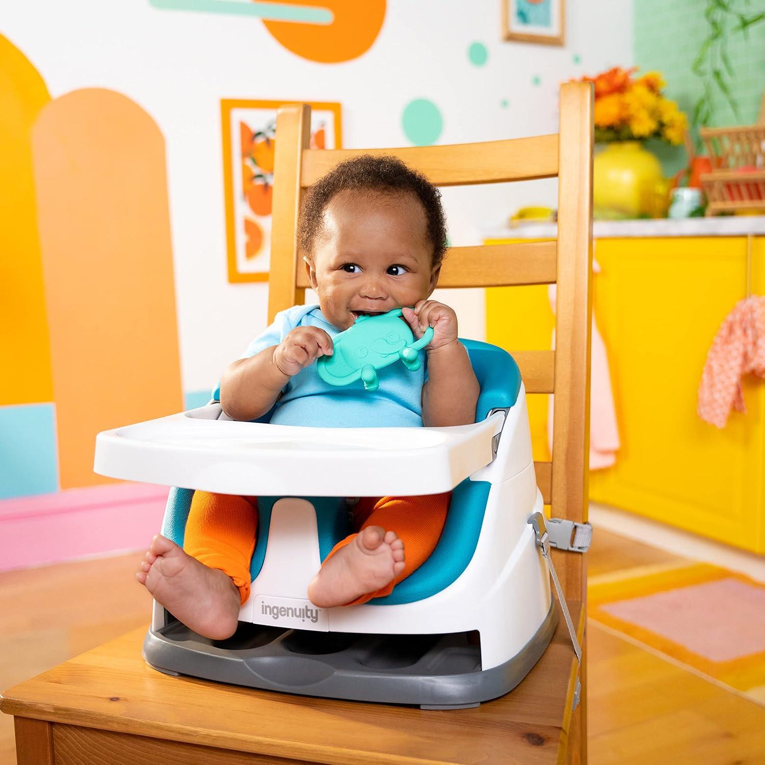 image:imageBright Starts Juicy Chews 3 paquets de jouets de dentition texturs pastque ananas banane sans BPA unisexe 3 mois et pluslphant