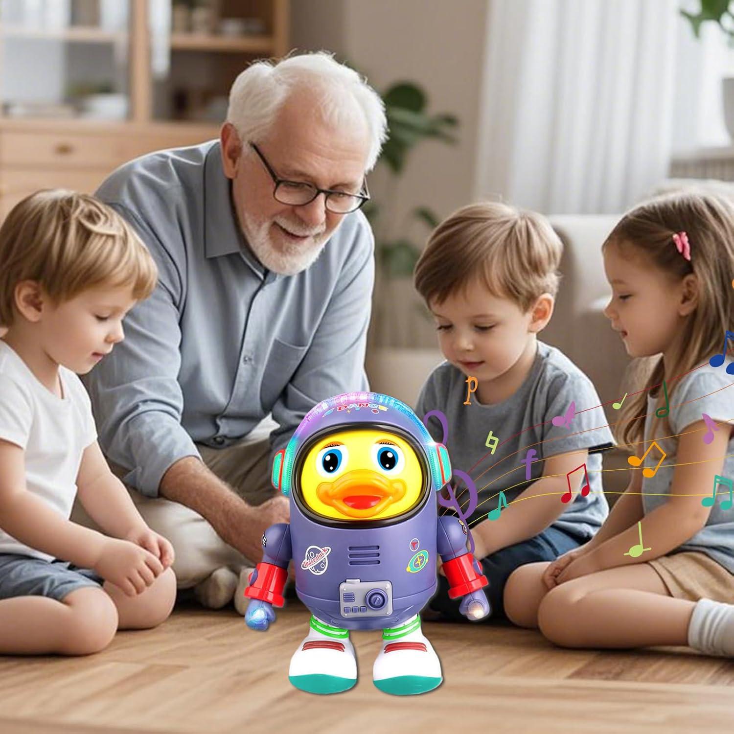 image:imageCanard Dansant Jouet Canard Spatial Mignon avec Chant Marche et DanseActivits Dapprentissage Avec Lumires Et Sons Pour Les Garons Et Les Filles 3 Anniversaire Prscolaire Maison cole