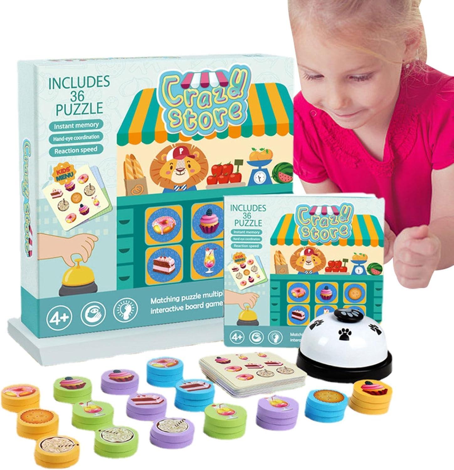 image:imagePuzzle de jeu dassociation de boulangerie pour toutpetits jeu de socit pour Jeu de socit de jouet ducatif sensoriel de couleur Puzzles assortis dapprentissage prscolaire rutilisables po