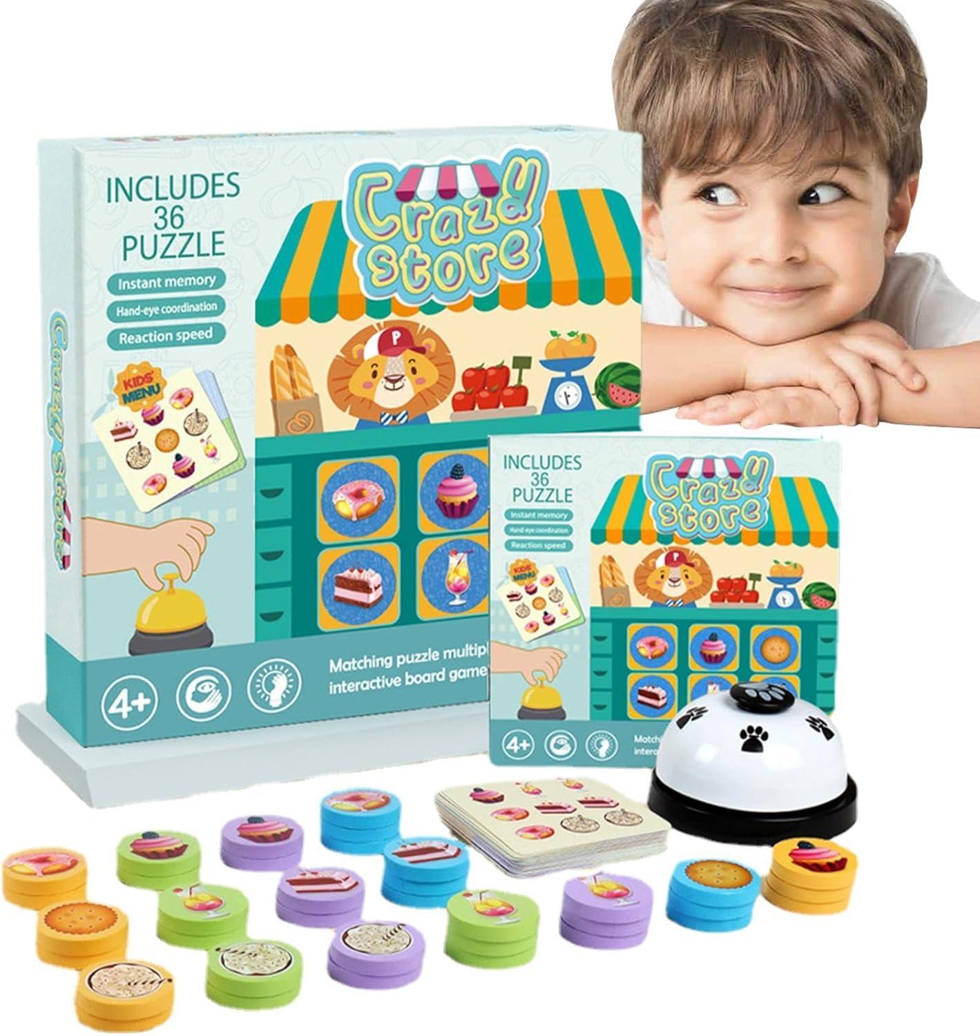image:imagePuzzle de jeu dassociation de boulangerie pour toutpetits jeu de socit pour Jeu de socit de jouet ducatif sensoriel de couleur Puzzles assortis dapprentissage prscolaire rutilisables po