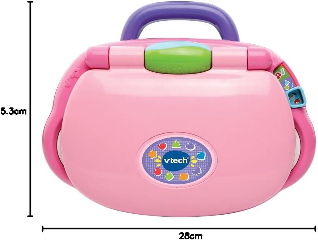 image:imageVTech 191255 Lumi ordi des ToutPetits Rose Contenu en Franais