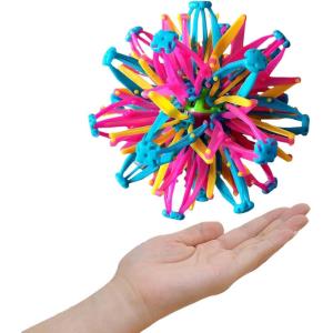 Boule Magique Extensible Colorée, Balle Extensible Respiration, Boules Magique Extensibles Jouet, Boule Anti Stress Enfant Multicolore Magiques, Activités d&rsquo;apprentissage Préscolaire(Bleu)