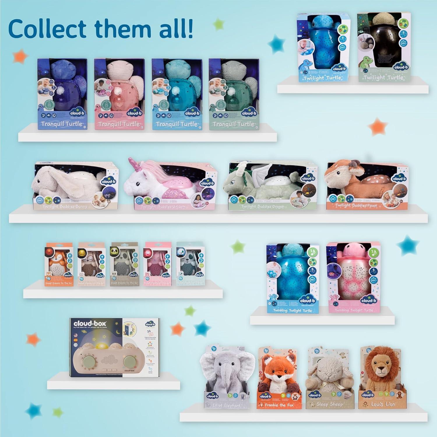 image:imageCloud b Peluche veilleuse nomade Dream Buddies Benny le Lapin Projecteur dtoiles 3 Couleurs Ds la naissance Minuteur noirTwilight Buddies Fawn