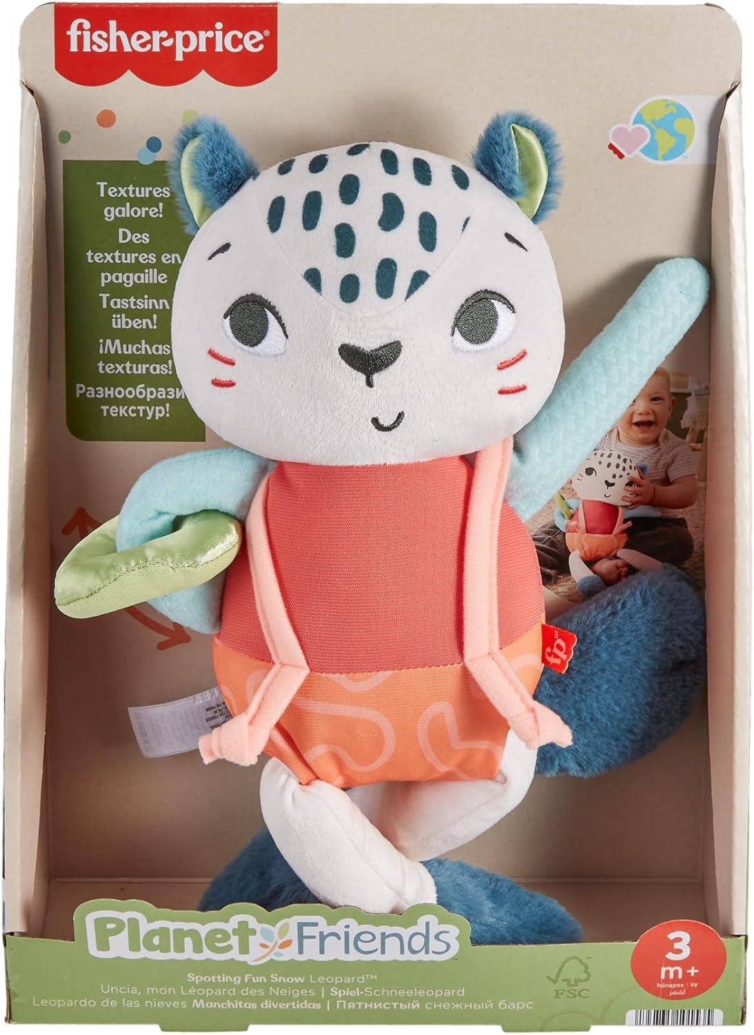 image:imageFisherPrice Jouet veil Tembo Peluche Mon Doudou Elphant Pour Poussette 90 Plastiques Recycls PostConsommation Emballage Certifi Fsc Jouet Bb A Partir De 3 Mois HKD63Lopard