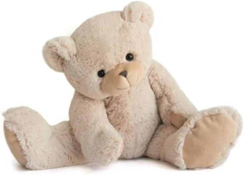 image:imageHISTOIRE DOURS Peluche Ours Doux Beige 25 cm Collection Calinours Doudou Mignon et Confortable Avec Bote Cadeau lgante Ide Cadeau Naissance et Anniversaire HO1155Beige