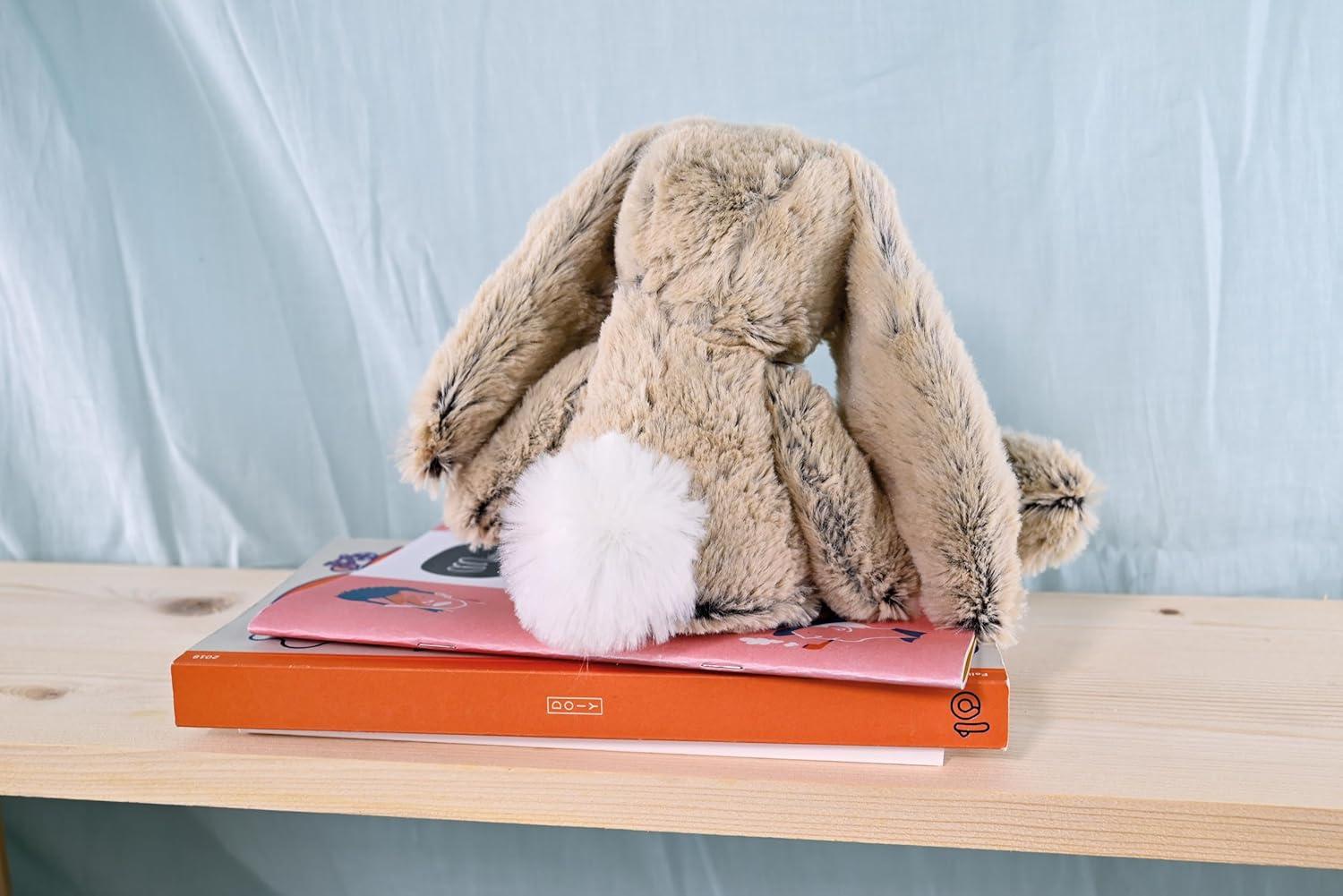 image:imageHistoire dOurs Peluche Lapin Rose Copains Calins Bote Cadeau Taille 25 Cm Douce et Mignonne Doudou Ide Cadeau de Naissance Nol ou Anniversaire pour Bb ou Enfants HO24341 Peluche Lapin Beige 25 Cm