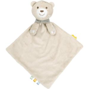 Chicco Maxi Doudou, Peluche en Velours Doux en Forme d&rsquo;ours, avec Musique Classique et New Age, Peluche Nouveau-né, Doux à Câliner, Lavable en Machine, Jouet Nouveau-né 0+ Mois, Bleu(Maxi Doudou Ours Beige)